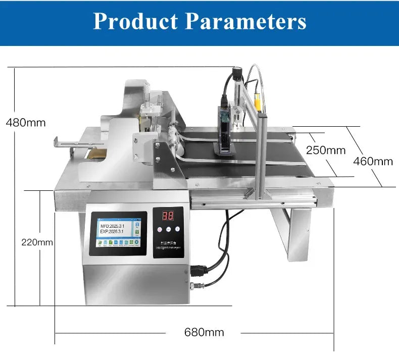 High Quality Online Printer With Paging Function For Bag Box Using Date Time Logo Barcode Printer Factory Price