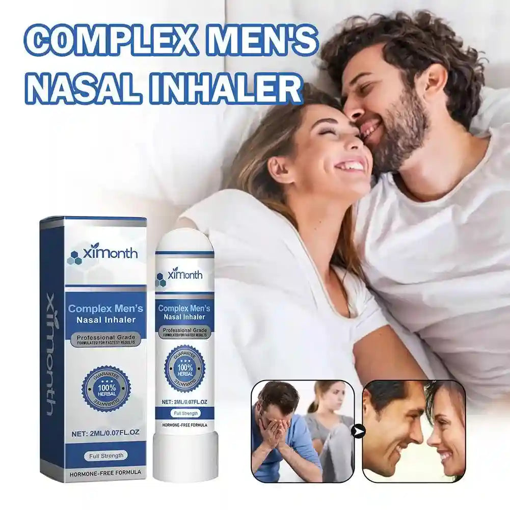Men's Nasal Sniffing Stick - Energizing Aromatherapy & Lip Care Lip Care Tidesmit