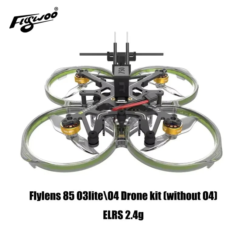 Flywoo Flylens 85 HD O4 FPV Drone - 2S Whoop with Wide Angle Lens 5 Tidesmit