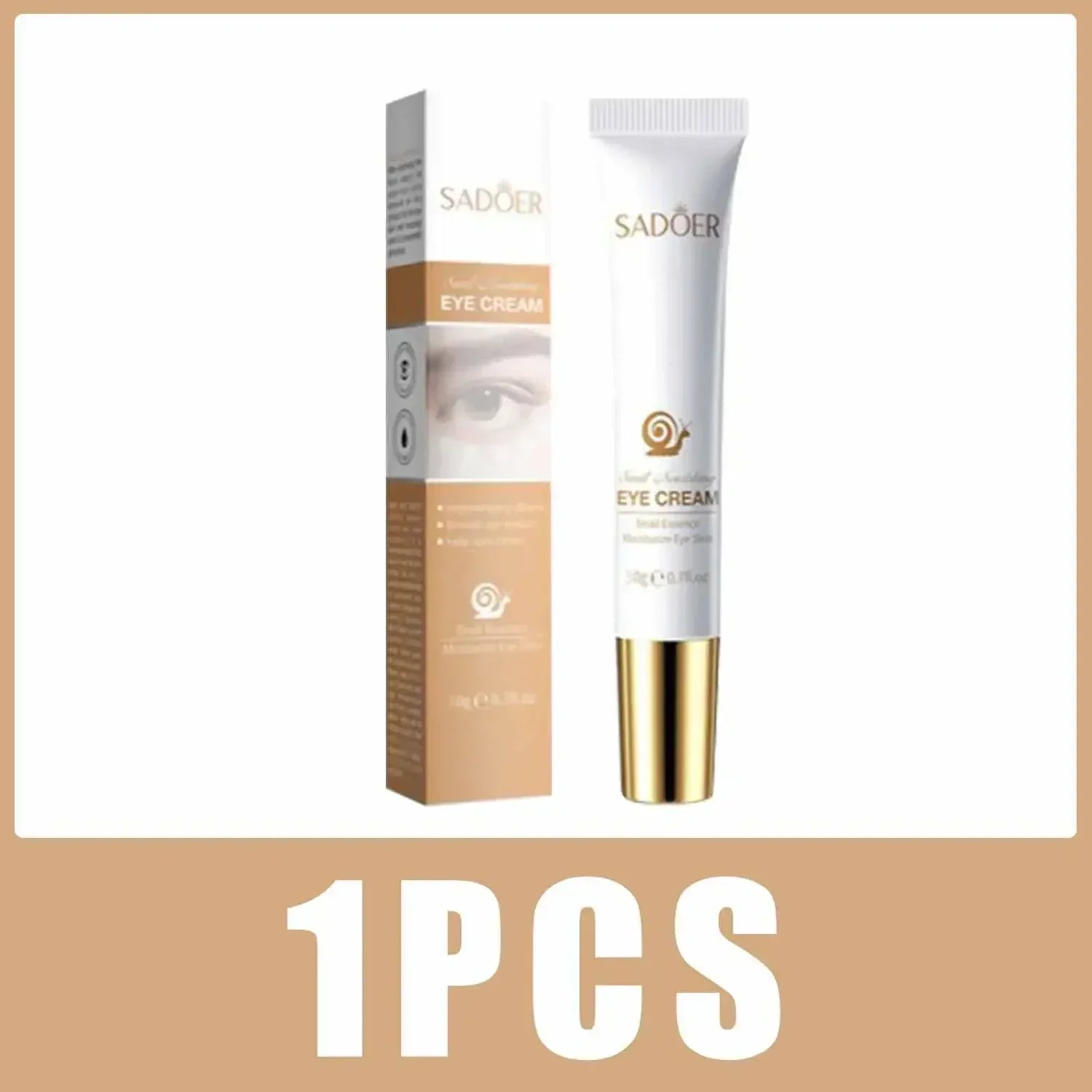 Anti Aging Eye Cream for Dark Circles & Puffiness - Tidesmit EU Scrubs Treatments 1PCS Tidesmit
