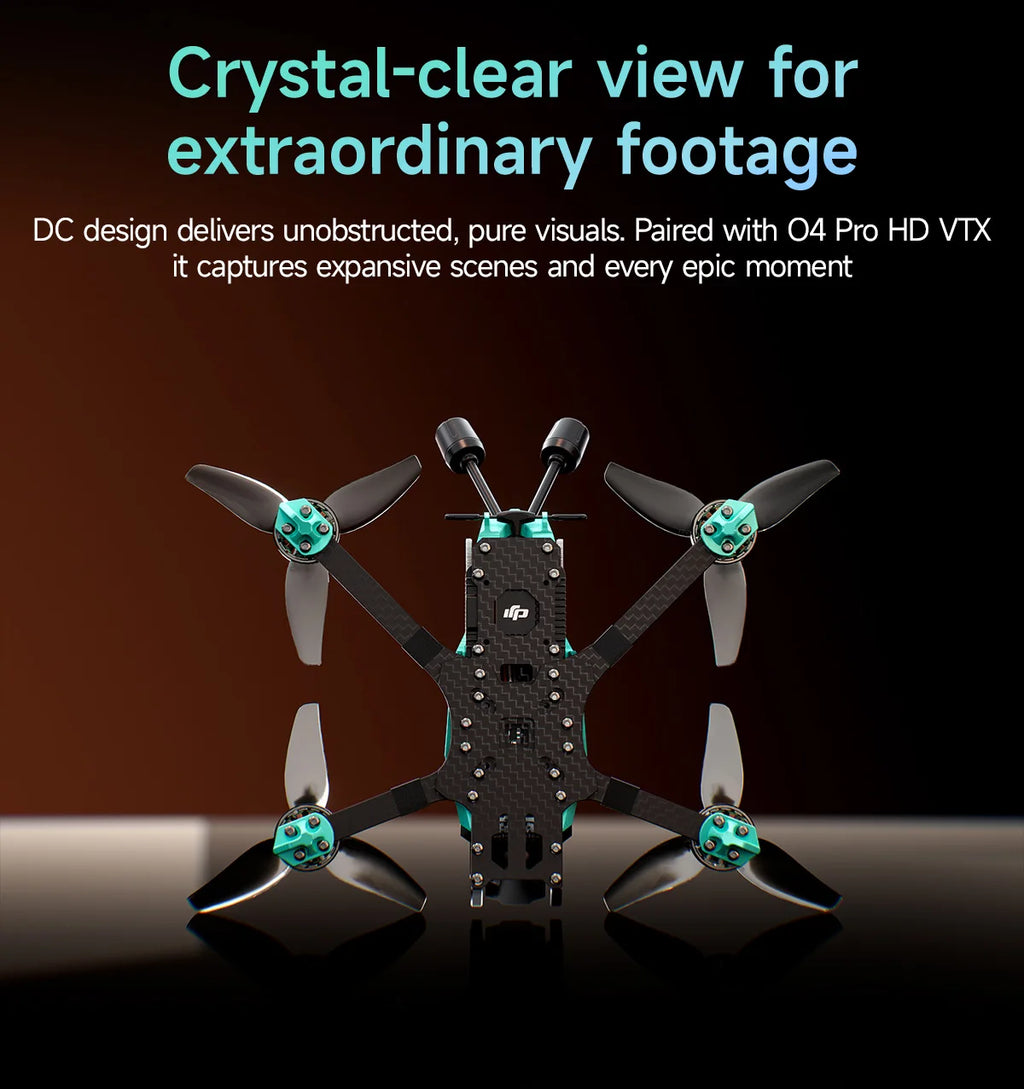 Tidesmit OasisFly 3.5 Inch CineWhoop FPV Drone | 4S HD O4 Pro Tidesmit