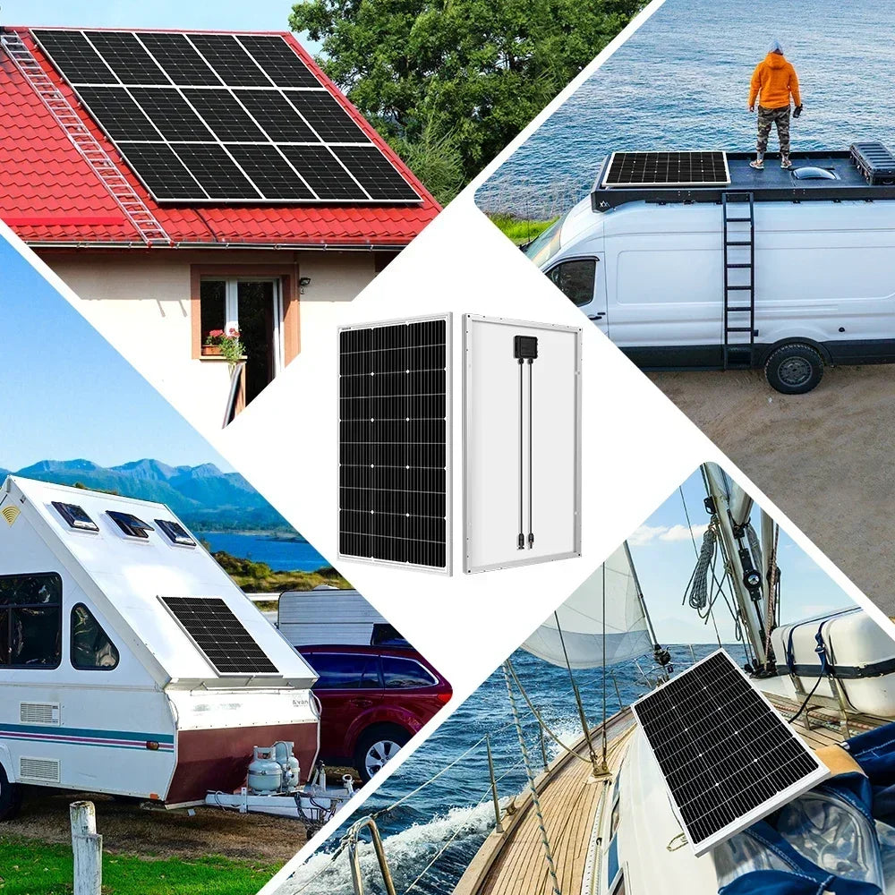 6000W/3000W High-Power Solar Panel Kit, Suitable for Outdoor Activities and Homes Camping and RV Off Grid Living