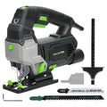 GALAX PRO Jig Saw 800W Powerful Motor Adjustable ±45° Cutting 3000 RPM Electric Saber Saw Wood Tool for Chainsaw DIY Woodworking