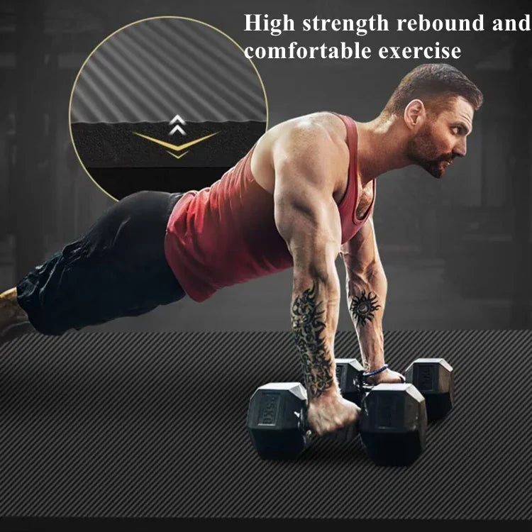 200x90cm Yoga Mat Home Yoga Mat Indoor Sports Fitness Floor Mat NBR Equipment Pilates Anti Slip Thickened Style for Beginners