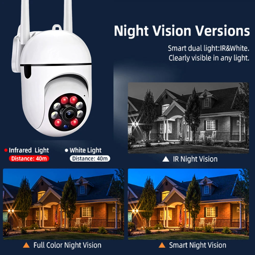 Cam720 5MP HD WiFi Surveillance Camera Home Color Night Auto Tracking Security IP Camera Indoor CCTV Surveillance Camera