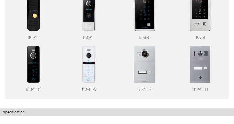 4 Wire WIFI Tuya Smart 7" Touch Screen Monitor BA15D-S Menu Motion Detection For HOMSECUR 1080P Video Doorphone Intercom