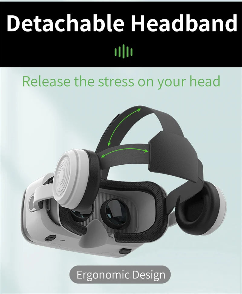 Tidesmit VR Headset for 4.7-7 Inch Smartphones - 3D Cinema Experience Tidesmit