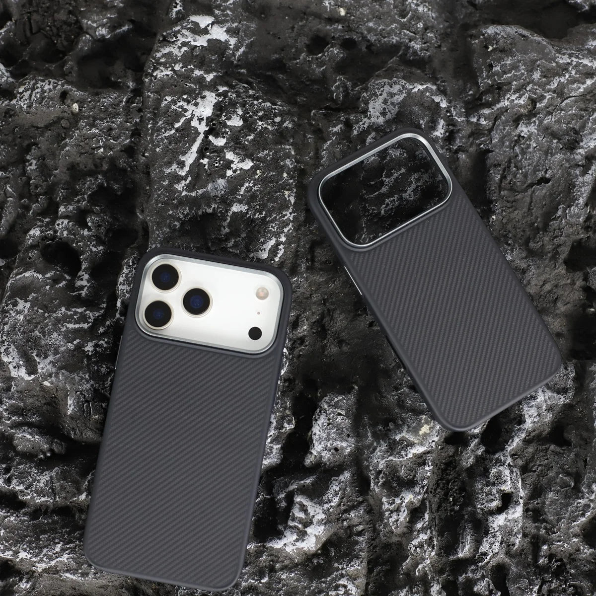 iPhone 17 Pro Max Aramid Fiber Case – Slim Kevlar Armor Tidesmit TPU and Aramid fibe Tidesmit
