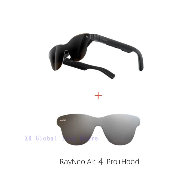 RayNeo Air 4 Pro AR Glasses: 1200 Nits Micro-OLED Spatial Display standard Tidesmit