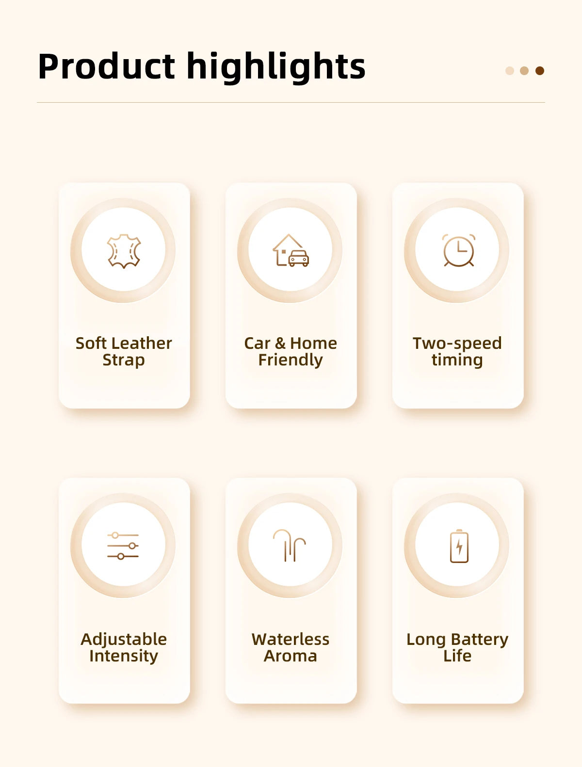 Waterless Essential Oil Aroma Diffuser Air Humidifier Small USB Rechargeable Fragrance Diffuser Machine Portable Car Home