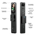3D Face Recognition Tuya Video Intercom Security Fingerprint Card Unlocking Smart Home Camera Door Lock 9 Languages