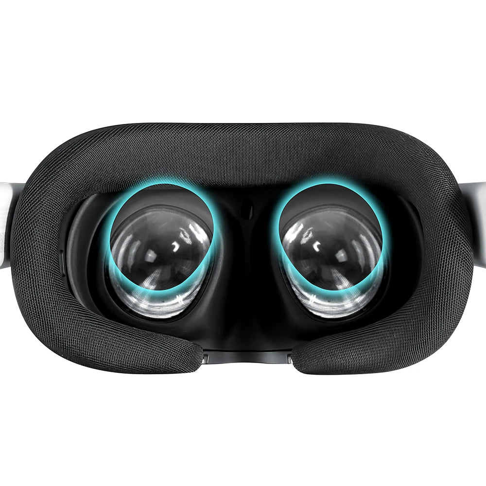Meta Quest 3 Lens Protector Tempered Glass Scratch Resistant 2-Pack Tidesmit
