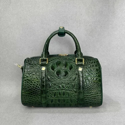 2025 New Skull Crocodile Leather Women's Handbag Genuine Leather Lady Shoulder Bag Large Capacity Bag For Woman 45