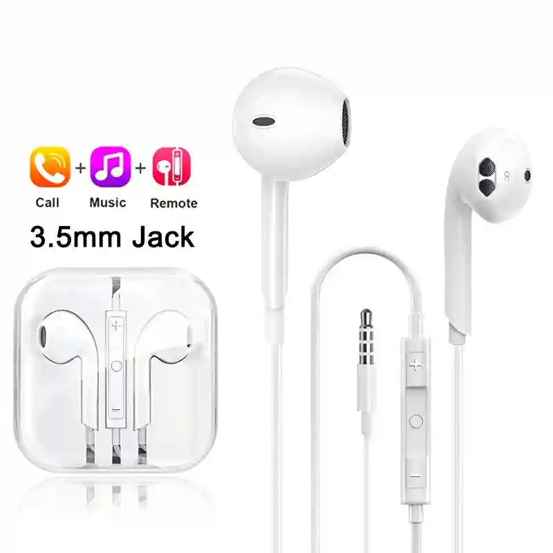 USB C Wired Earphones for Android - 3 Pack Noise Isolating Headset For 3.5 MM Tidesmit