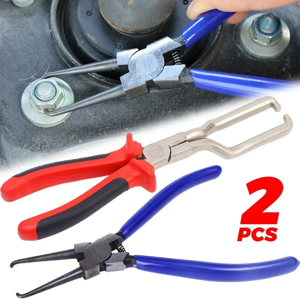 Automotive Fuel Filter Hose Line Pipe Connector Clamp Wrench Removal Tool