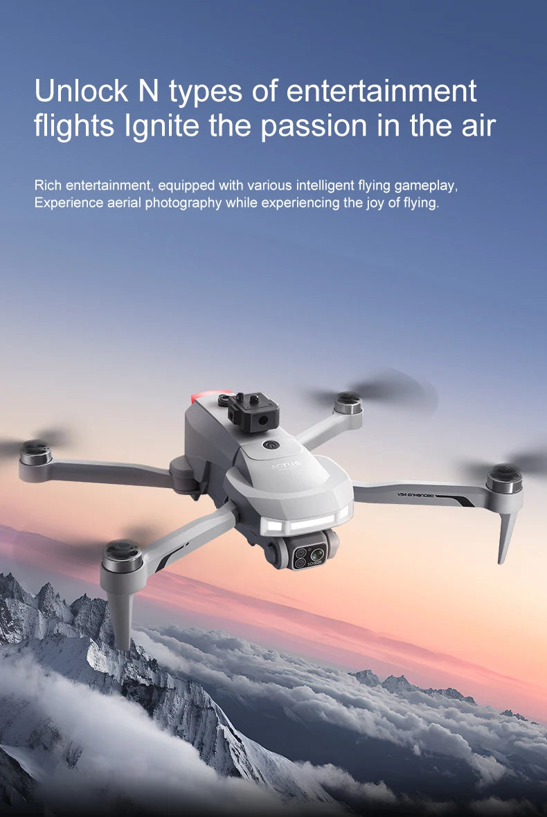 GPS Drone with 4K Camera - Foldable Brushless Quadcopter | Tidesmit Tidesmit