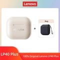 Lenovo LP40 II TWS Wireless Bluetooth Earphones by Tidesmit Beige Bag Tidesmit