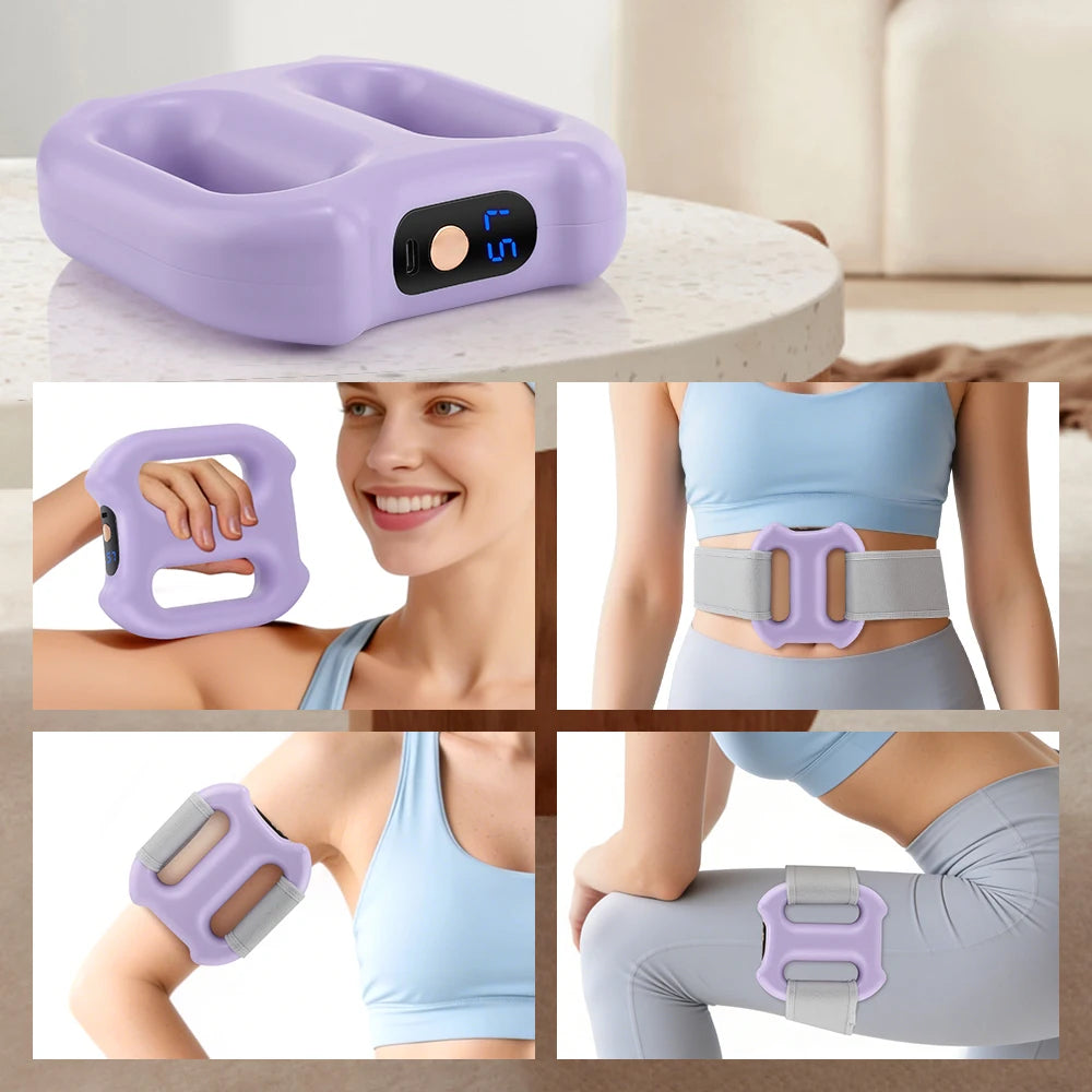 Fascia Massage Gun: Deep Tissue Percussive Therapy Tool (Purple) Fascia Gun Tidesmit