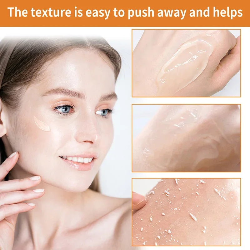 Orange Exfoliating Gel 50g | Gentle Natural Face & Body Cleanser Scrubs Treatments Tidesmit