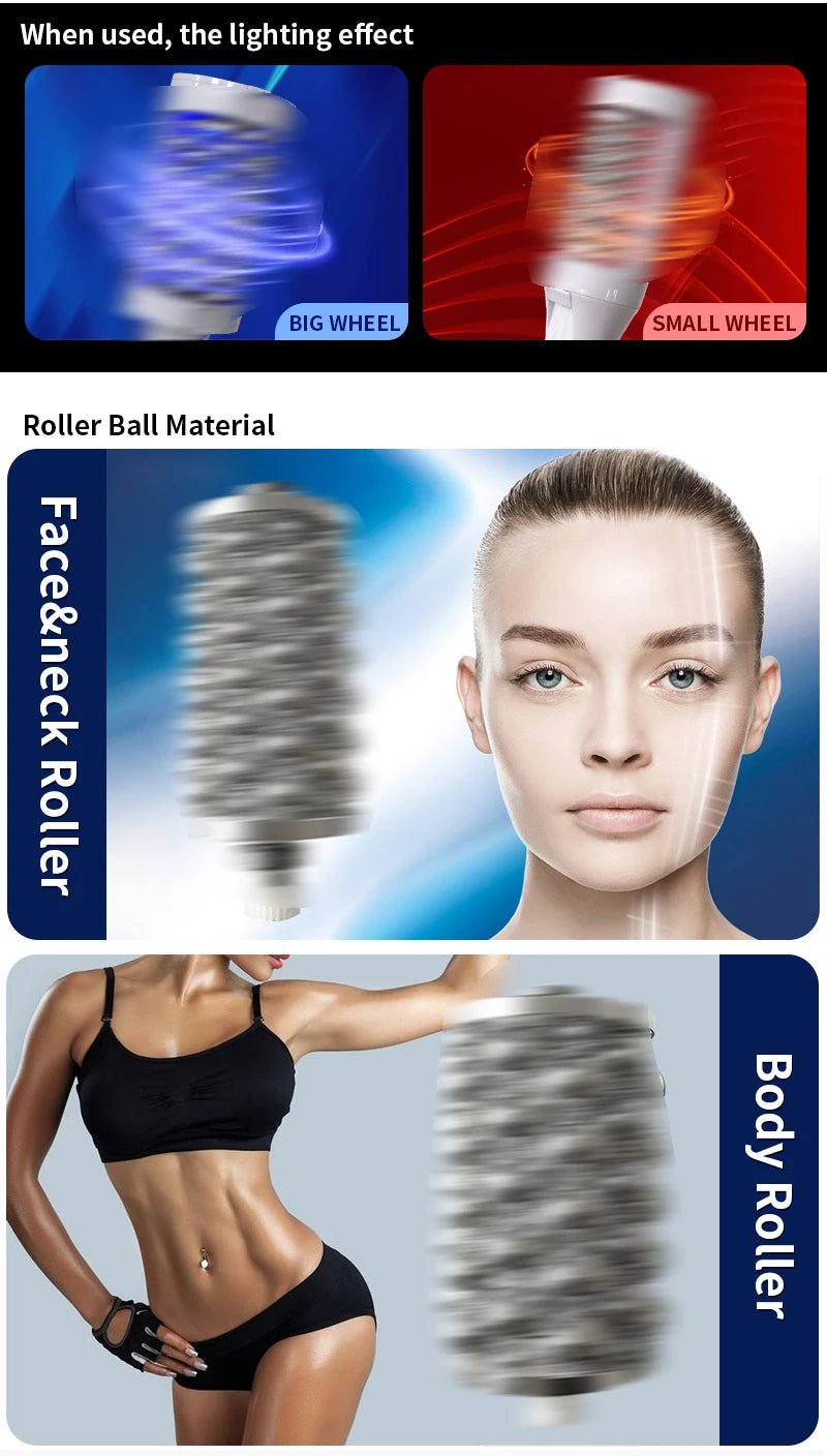 Cellulite Reduction Machine: Infrared Vacuum Roller for Muscle Recovery Fascia Gun Tidesmit