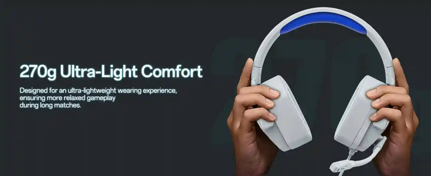 Tidesmit Gaming Headset with Mic for PS5 Xbox PC - Low Latency Audio Tidesmit