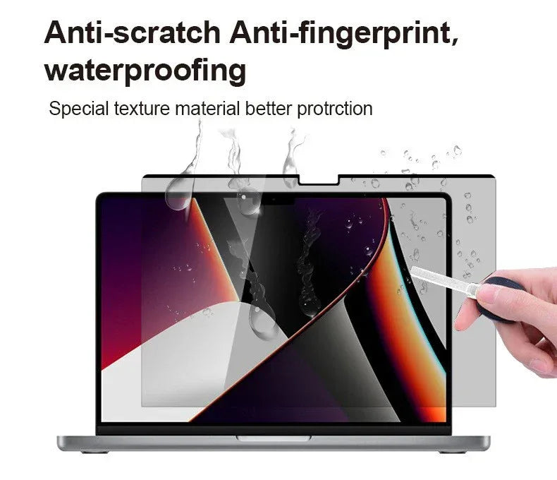Magnetic Privacy Screen Protector for MacBook | Anti-Glare & Anti-Scratch Tidesmit