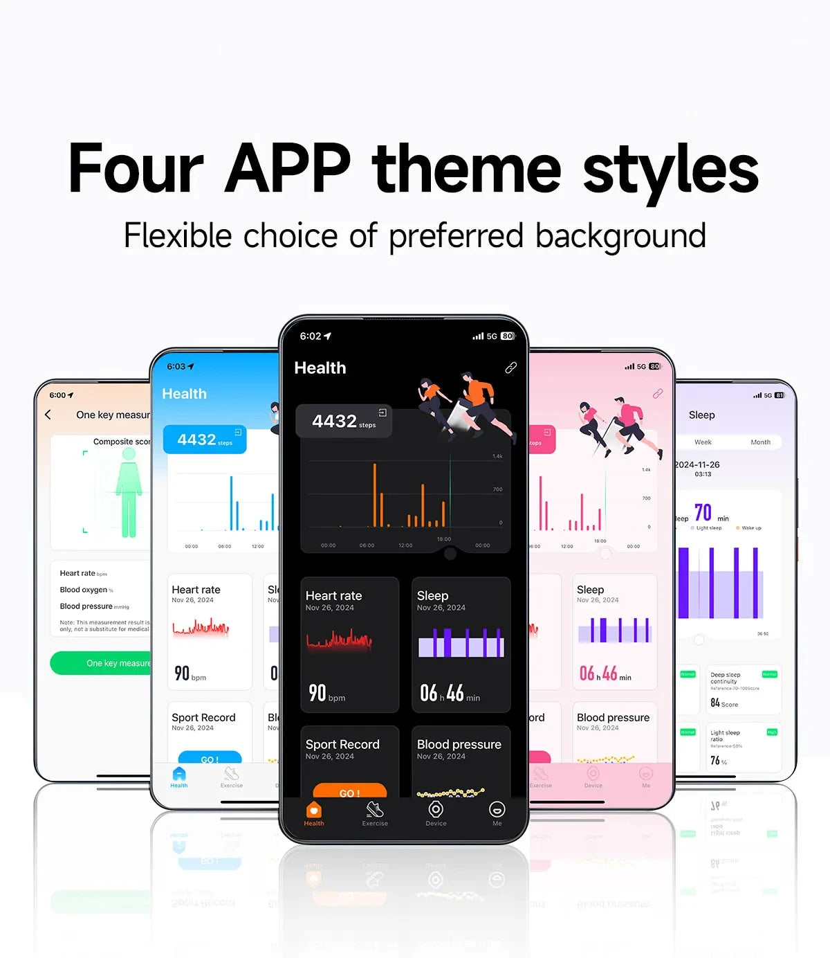 ZH Digital Smart Watch Men Women Fitness Smart Bracelet Sports Band Heart Rate Blood Pressure Monitor Multifunction Watches