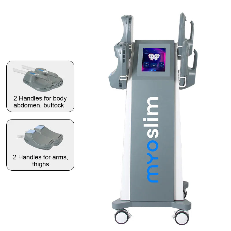 EMS Body Slimming Machine for Muscle Sculpting and Fat Reduction Relaxation Treatment 4 handles RF Tidesmit