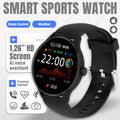 LIGE 1.26" HD Smart Watch 24/7 Health Monitoring Bluetooth Call 123+ Sports Modes IP68 Waterproof Sleep Tracker for Android iOS