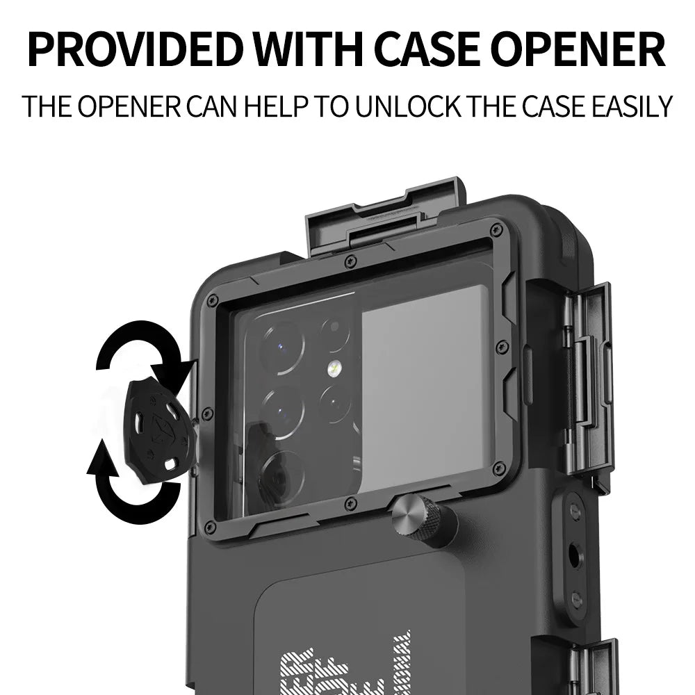 Universal IP68 Waterproof Phone Case - Military-Grade Underwater Shield Tidesmit