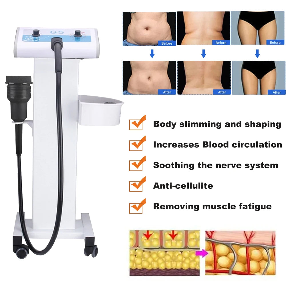 G5 Electric Massager for Deep Tissue Muscle Relief and Cellulite Reduction Back Massage Instrument Tidesmit