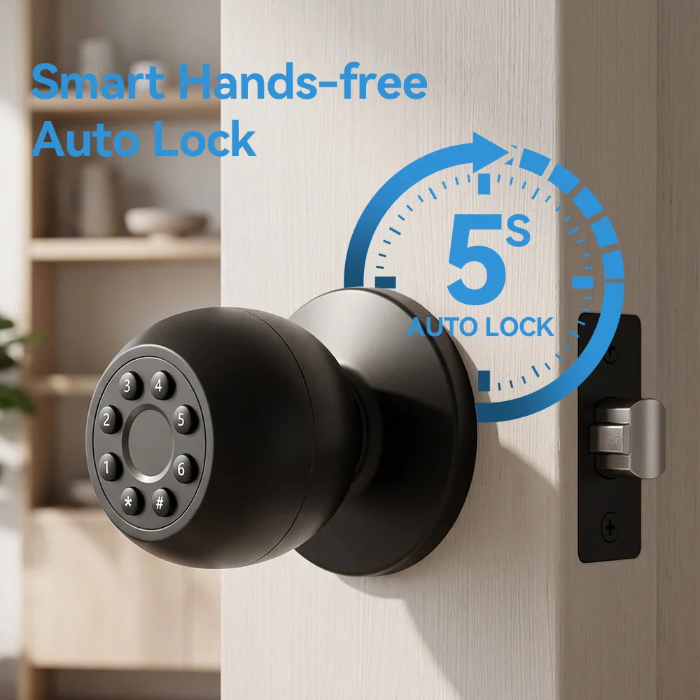 Tuya Smart Bluetooth Fingerprint Lock Smart Life Control Passcode Unlock Electronic Digit Home Intelligent Security System