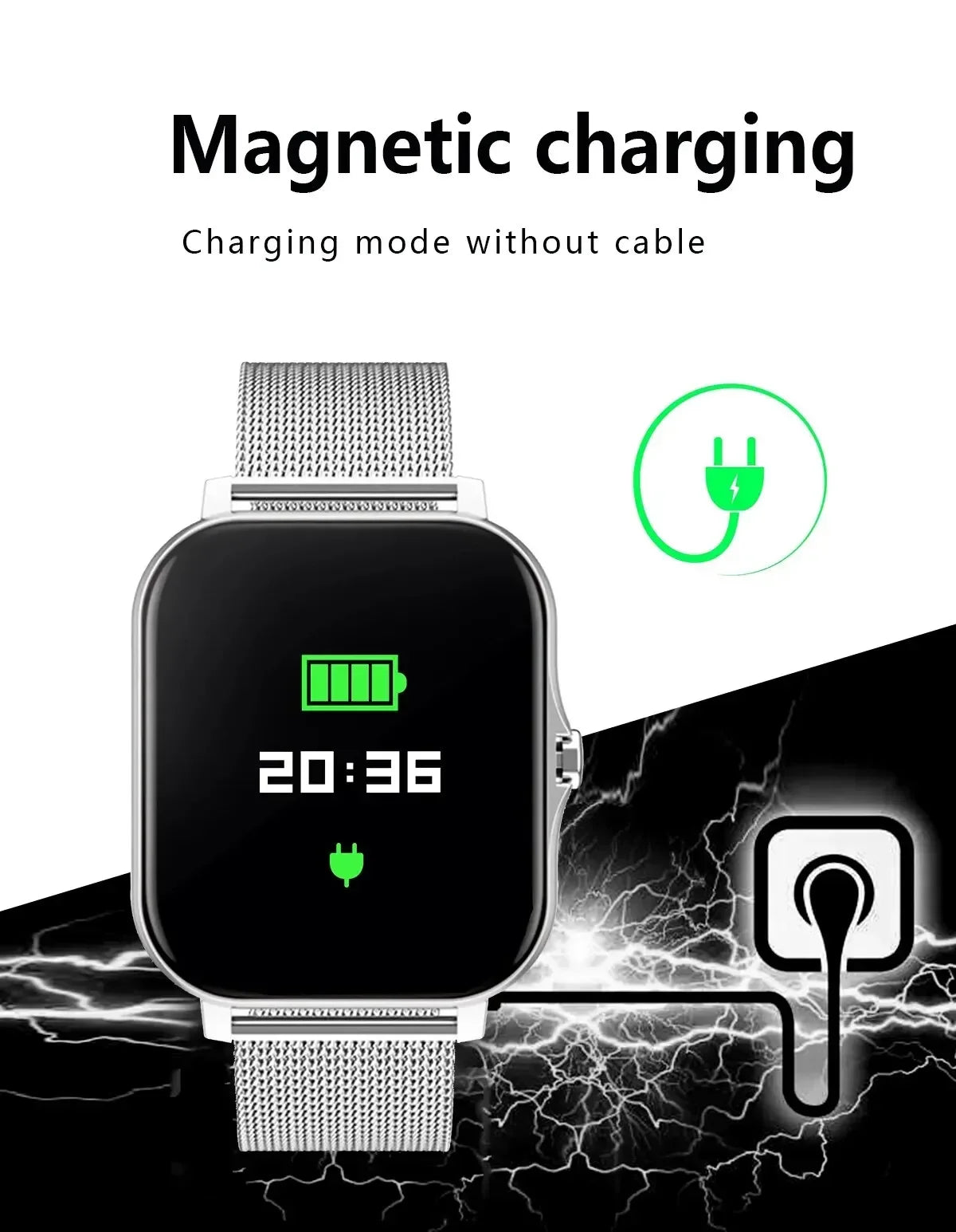 2026 New Smart Watch 1.83'' Inch HD Screen Bluetooth Call Sleep Blood Oxygen Pressure Health Monitoring Watches For Women Men