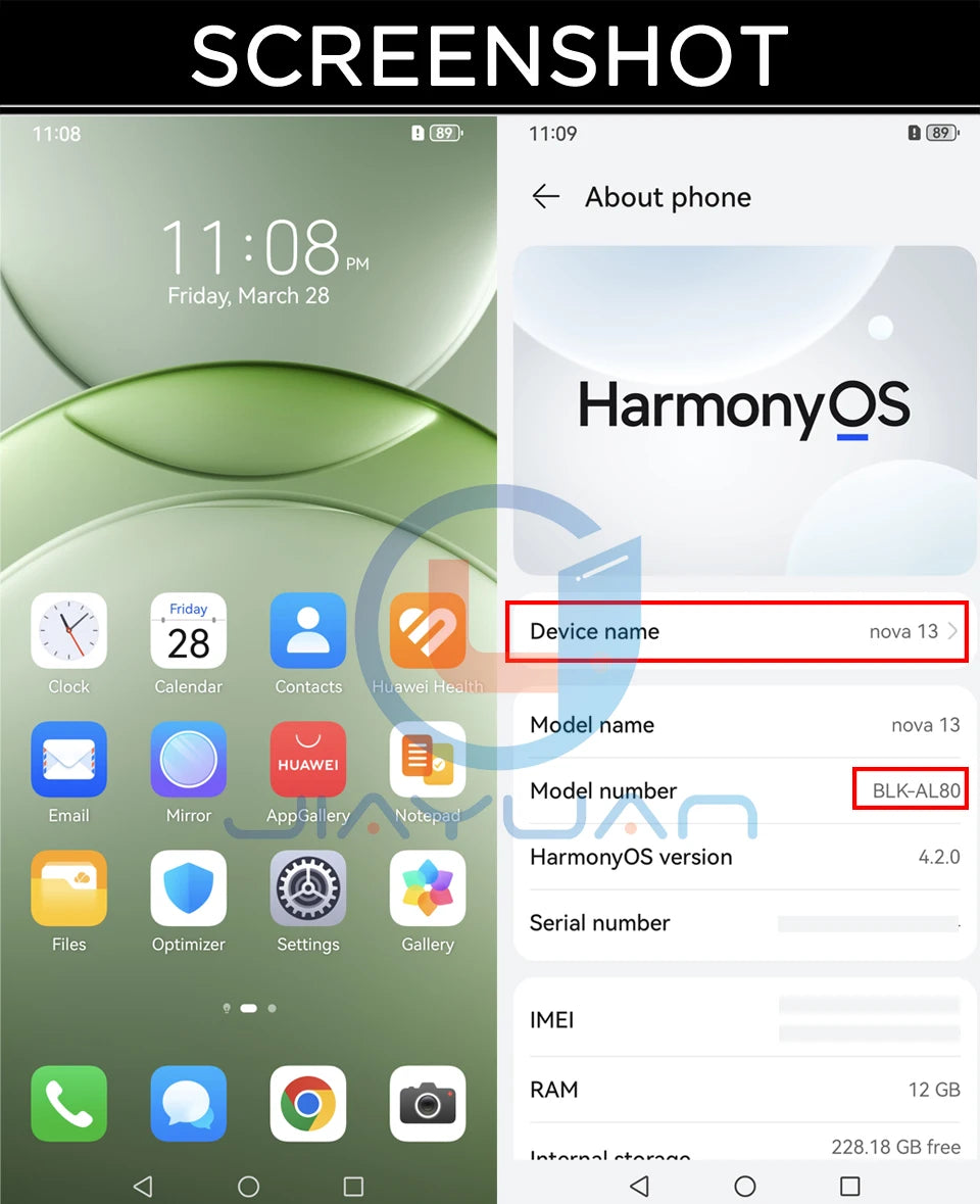 Original Huawei Nova 13 5G Cell Phone 6.7" 120Hz OLED Display Kirin 8000 HarmonyOS 4.2 50MP Dual Cam 100W Fast Charge Smartphone