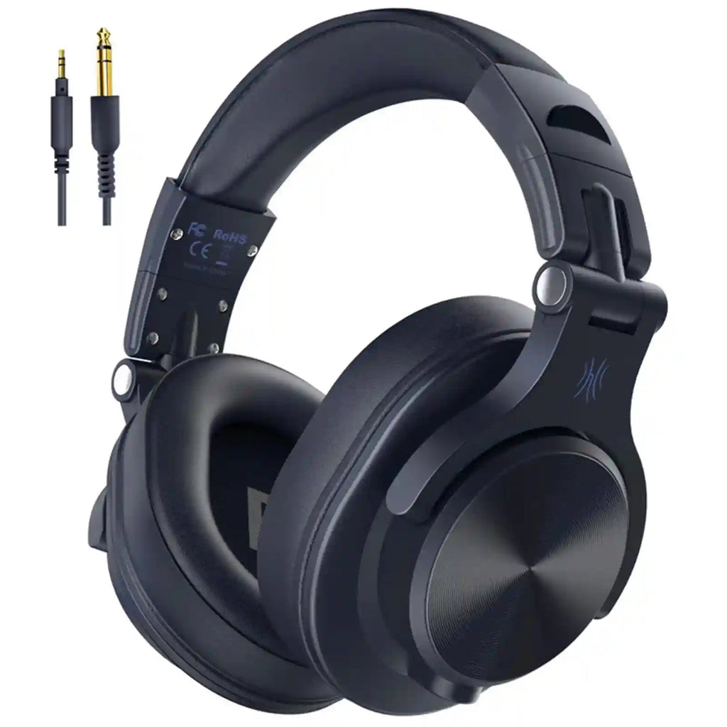 Wired Over-Ear Headphones with Mic - Studio Monitor Stereo Sound Tidesmit