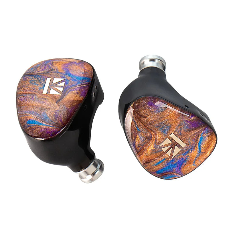 Dual Dynamic Driver IEM Earphones with Detachable Cable brown China Mainland Tidesmit