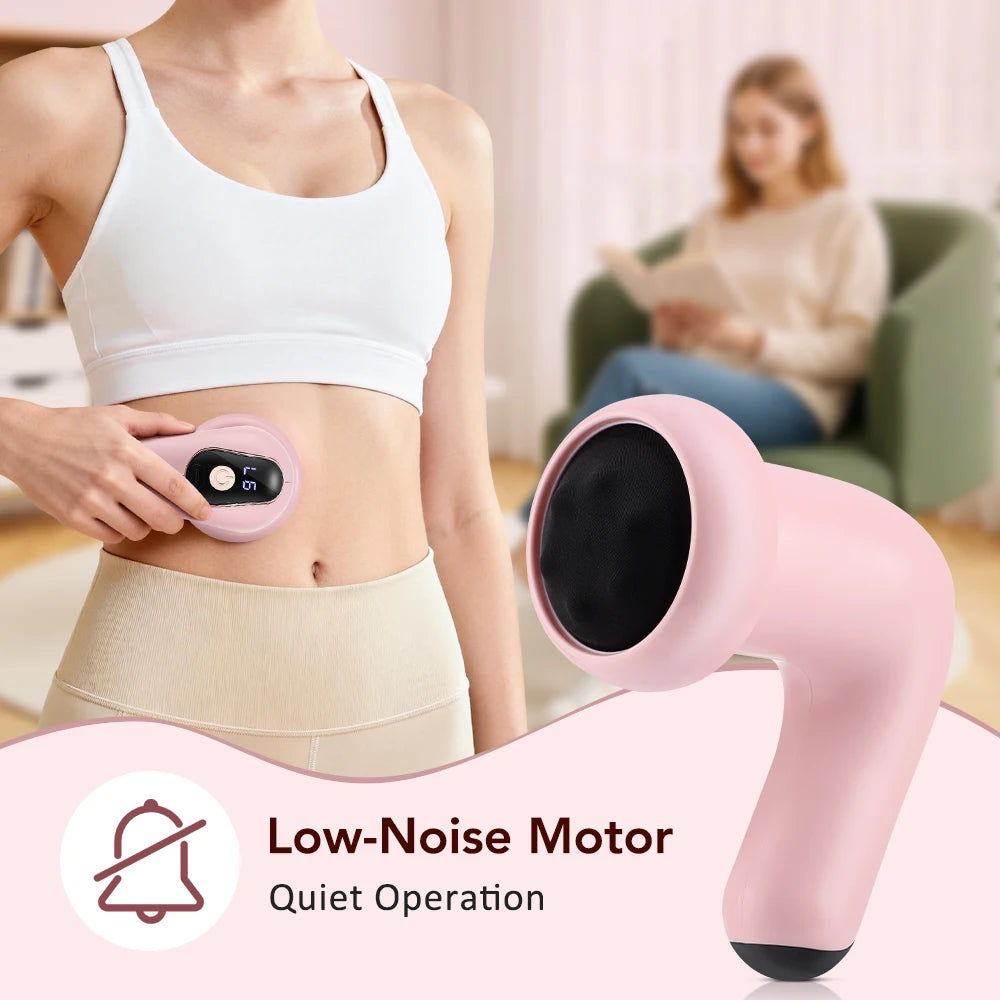 Fascia Gun 5-Head Percussive Therapy Device for Deep Tissue Recovery Fascia Gun Tidesmit