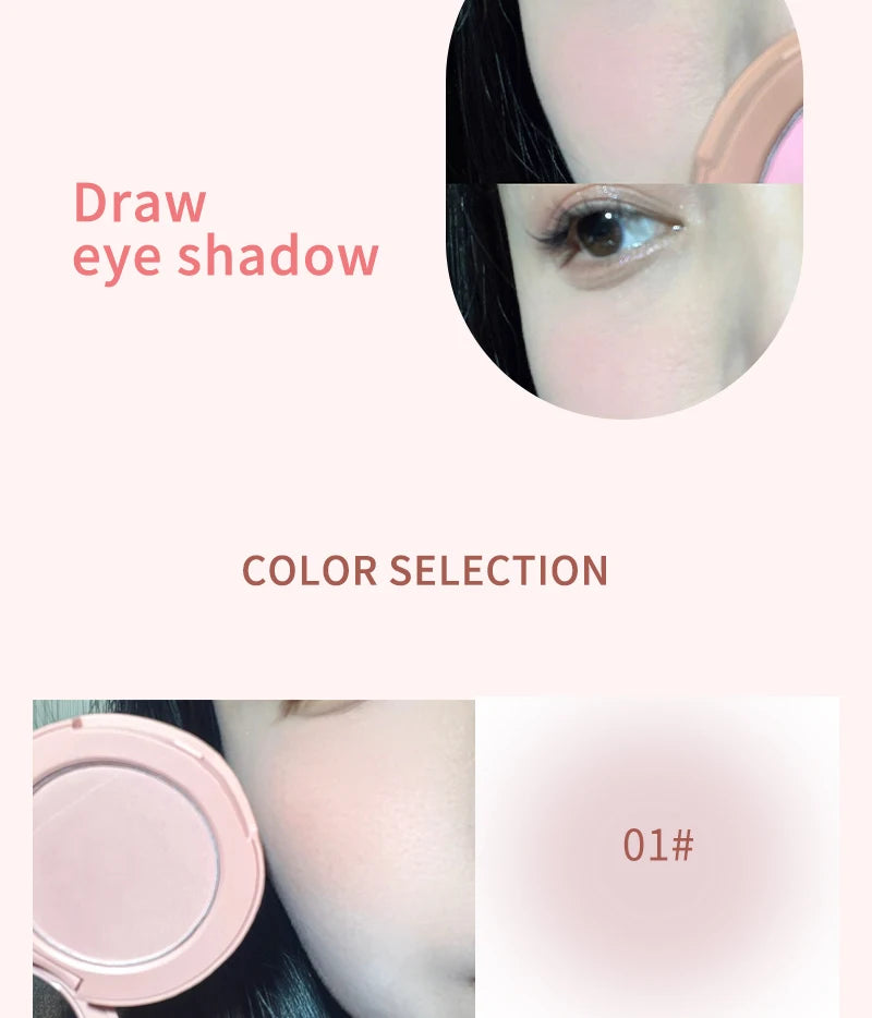 Tidesmit Herorange HR402 soft matte peach orange blush texture close-up for natural waterproof face makeup