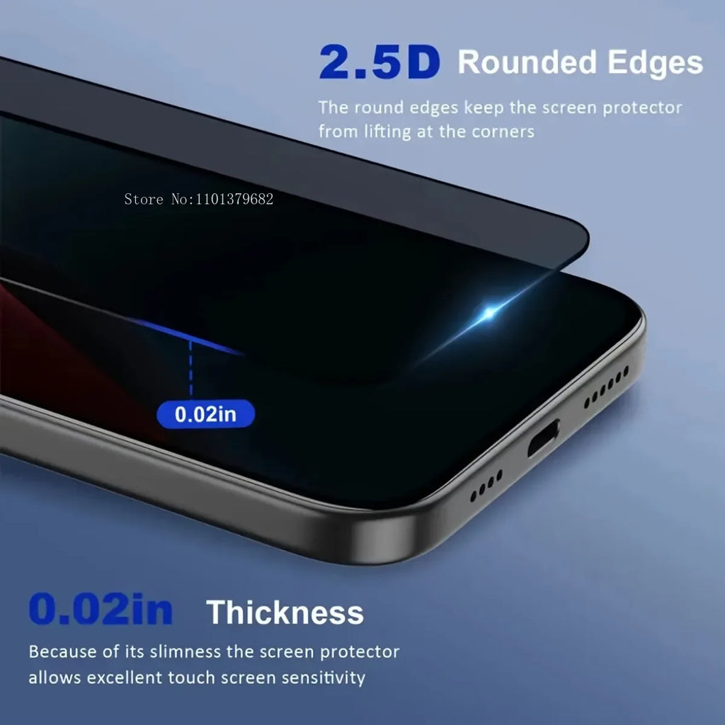 iPhone 17 Privacy Camera Lens Protector | 4-Pack Anti-Spy Tempered Glass Tidesmit