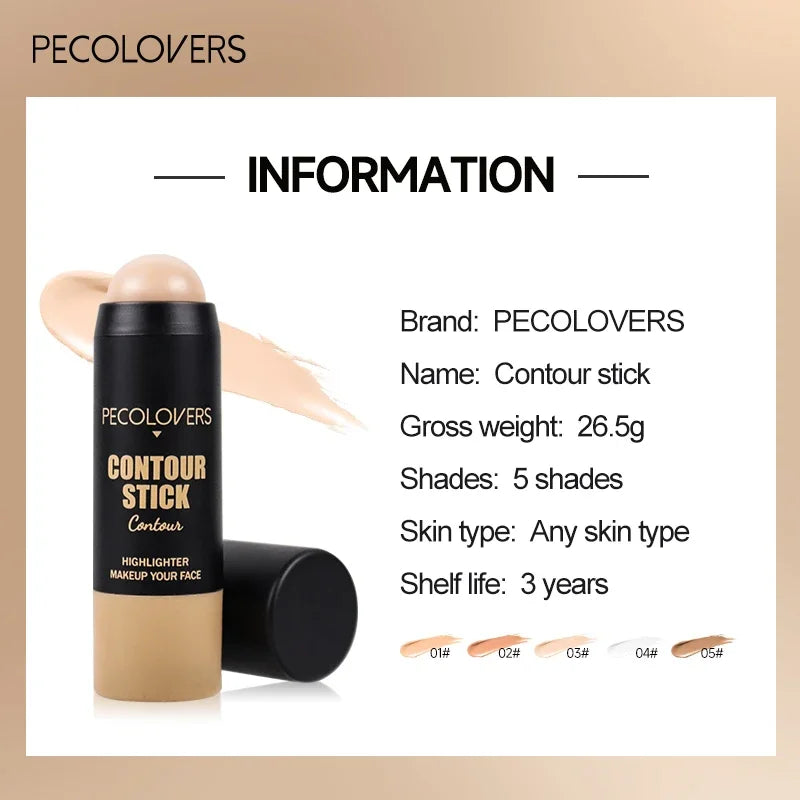 Tidesmit full coverage concealer stick for dark circles and blemishes swatch showing creamy texture