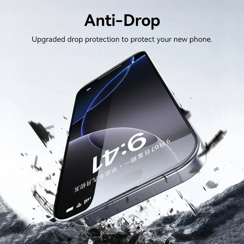 iPhone 17 Pro Max Screen Protector: 9H Tempered Glass - Case Friendly Tidesmit