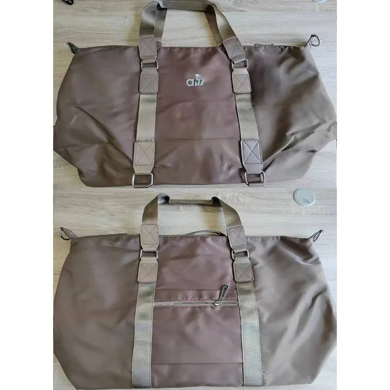 Sports and leisure waterproof yoga bag, travel gym bag, large-capacity crossbody bag