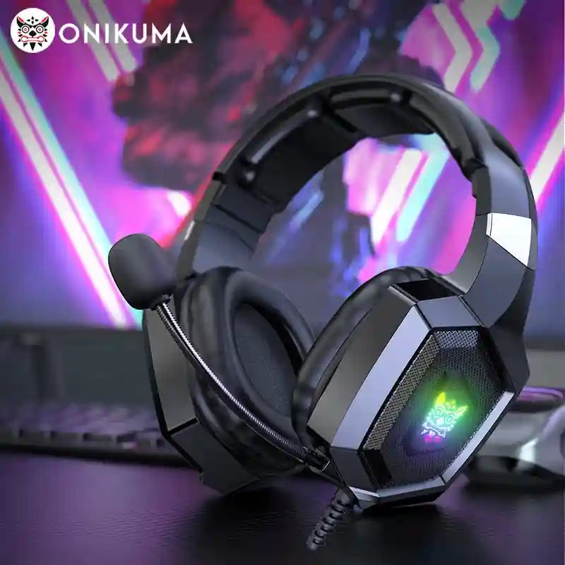 Tidesmit Gaming Headphones with RGB Mic & Surround Sound (PC) Tidesmit
