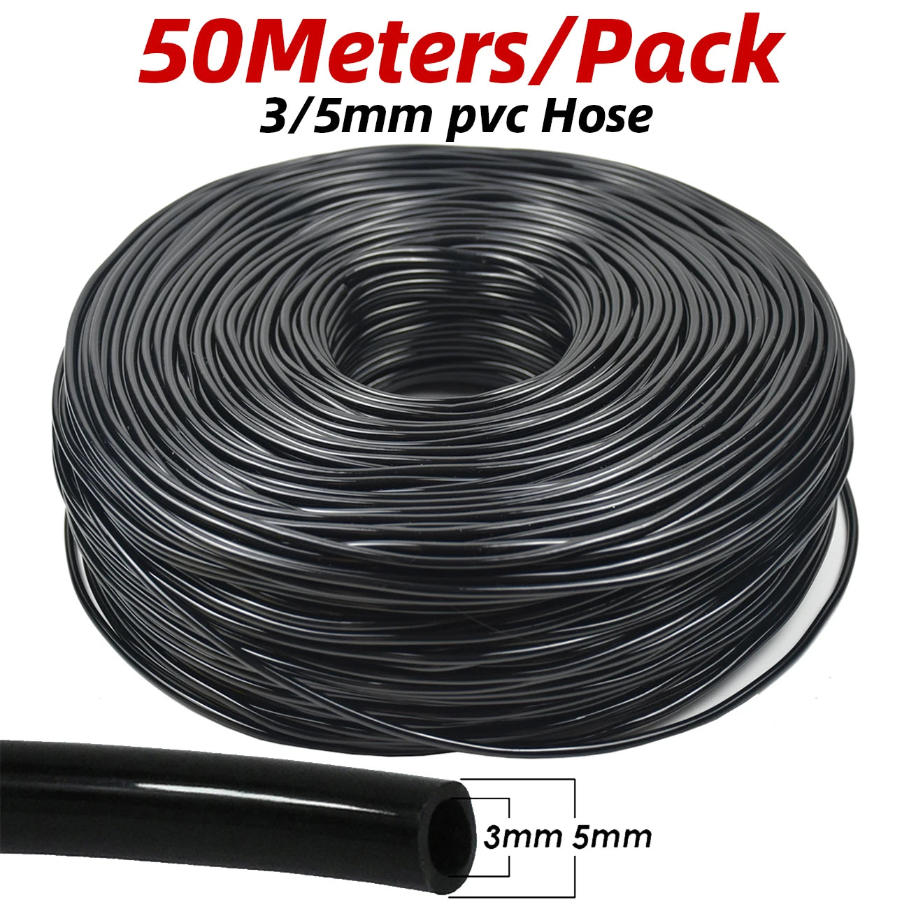 KESLA Drip Irrigation Kit 10-100M 4Way 2Way 8L Drip Arrow 3/5mm Hose Watering System Dripper Sprinkler Pot Planting Greenhouse