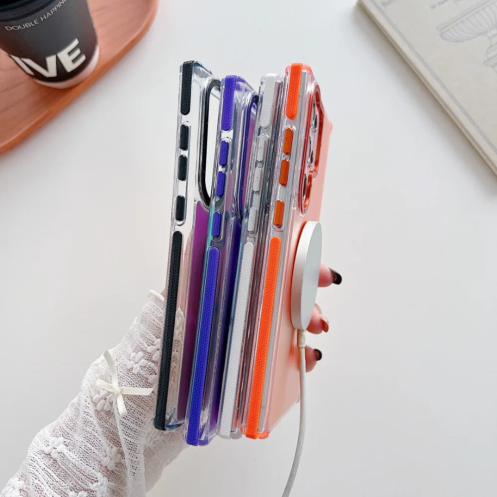 MagSafe Phone Case for Samsung S25 Ultra with Metal Lens Cover Tidesmit