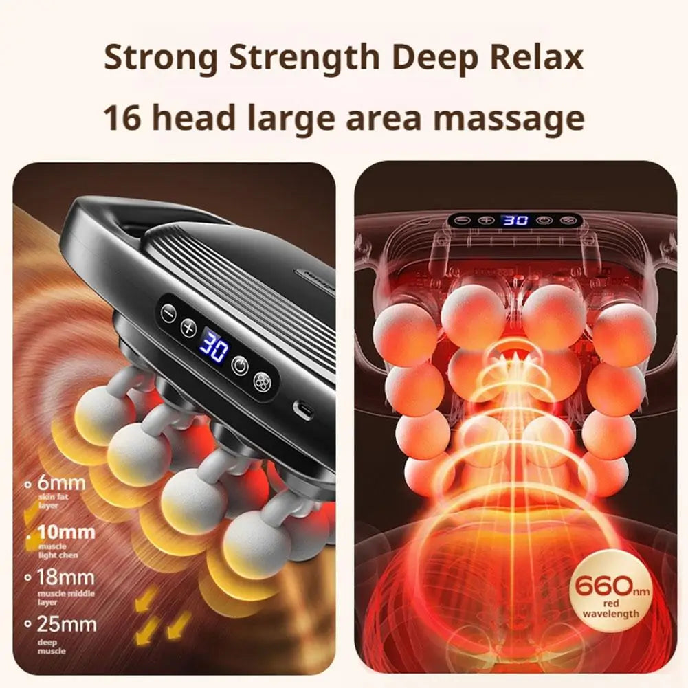Fascia Gun Deep Tissue Massager | Percussive Recovery Tool - Tidesmit Fascia Gun Tidesmit