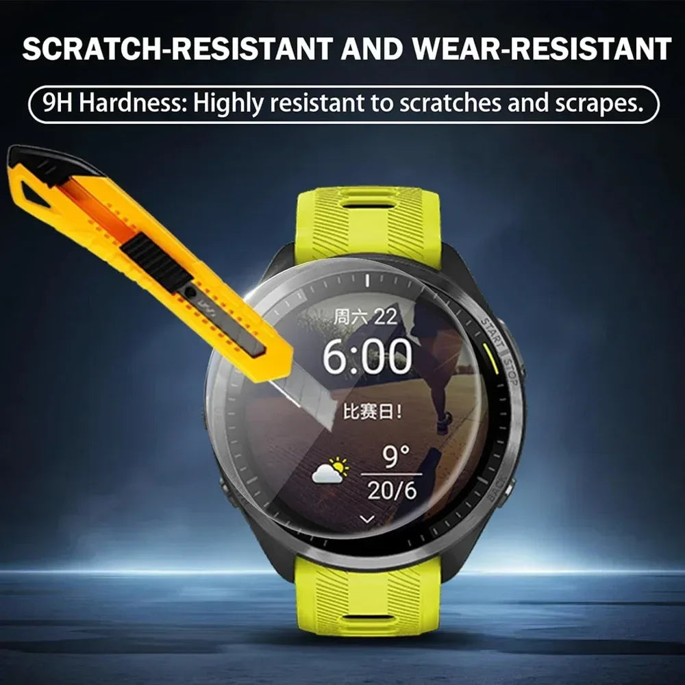 Garmin Forerunner Screen Protector | Tempered Glass Anti-Scratch Film Tidesmit