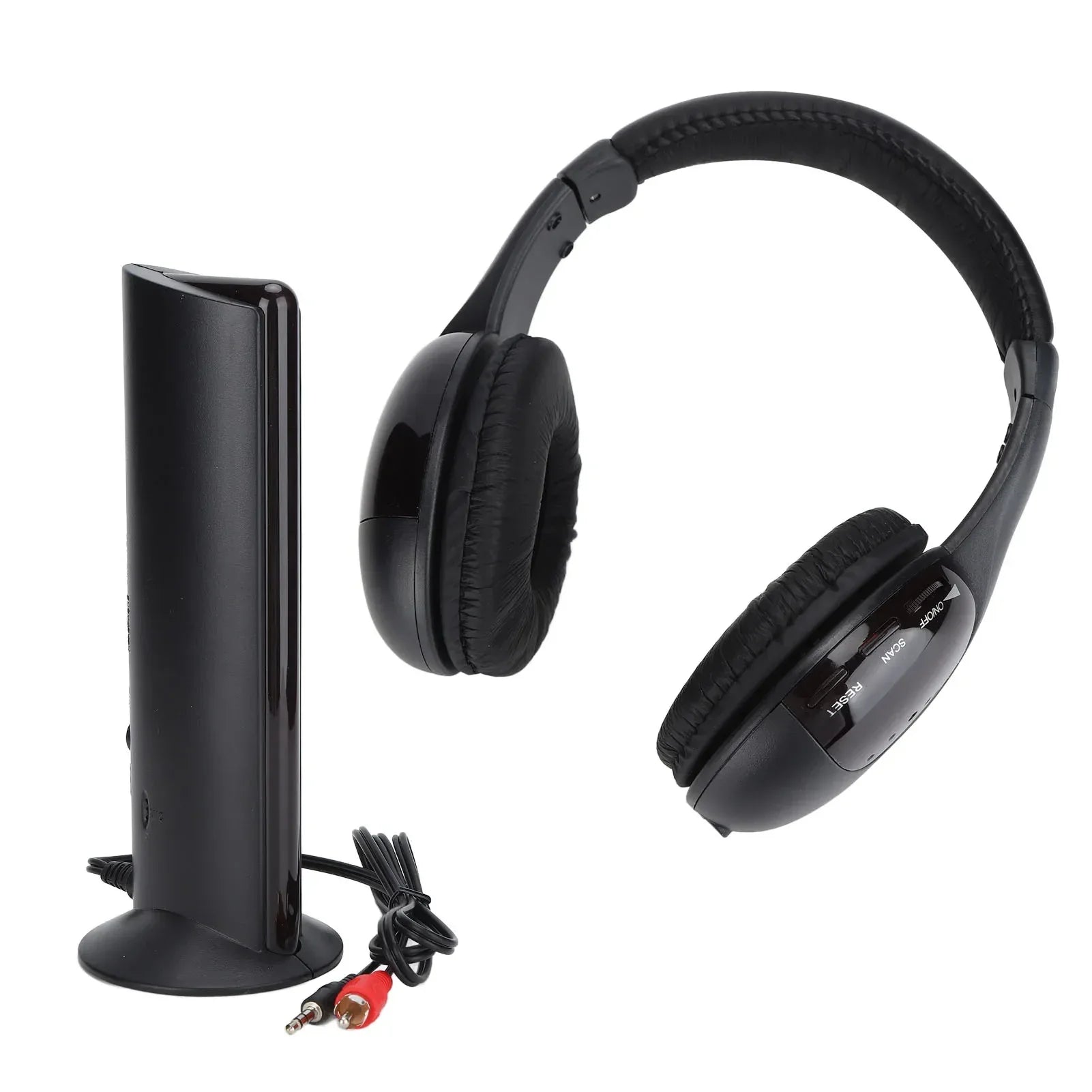 Wireless Over-Ear Headphones with FM Radio & Deep Bass - Tidesmit Tidesmit