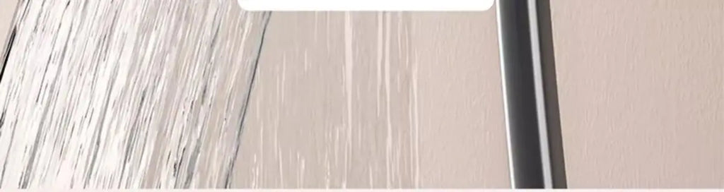 Minimalist waterfall faucet, bathroom hot and cold water faucet, multi-functional simple shower head, bathing shower faucet