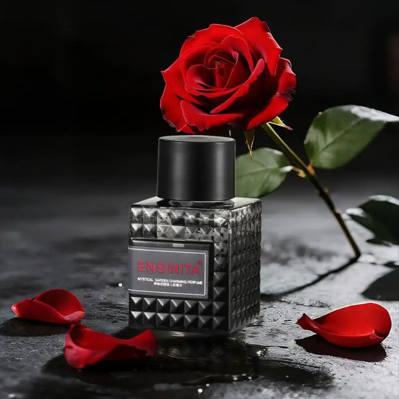 Tidesmit unisex alcohol-free eau de toilette with romantic rose and cedarwood floral notes for long-lasting freshness.